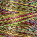 Spule Poly Sheen Multi Spring Fling, bunt mit Pink, Hellgrün, Gelb und Türkis